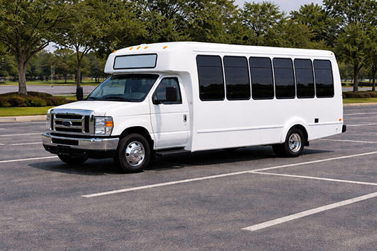 20-passenger mini coach available for charter in Nashville, TN