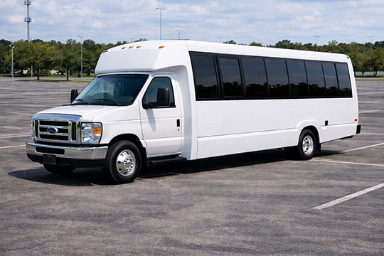 25-passenger mini coach available for charter in Nashville, TN