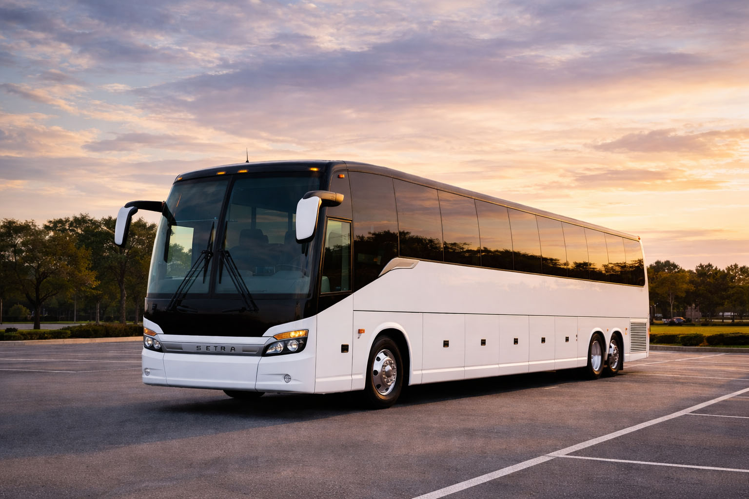 Nashville coach bus exterior