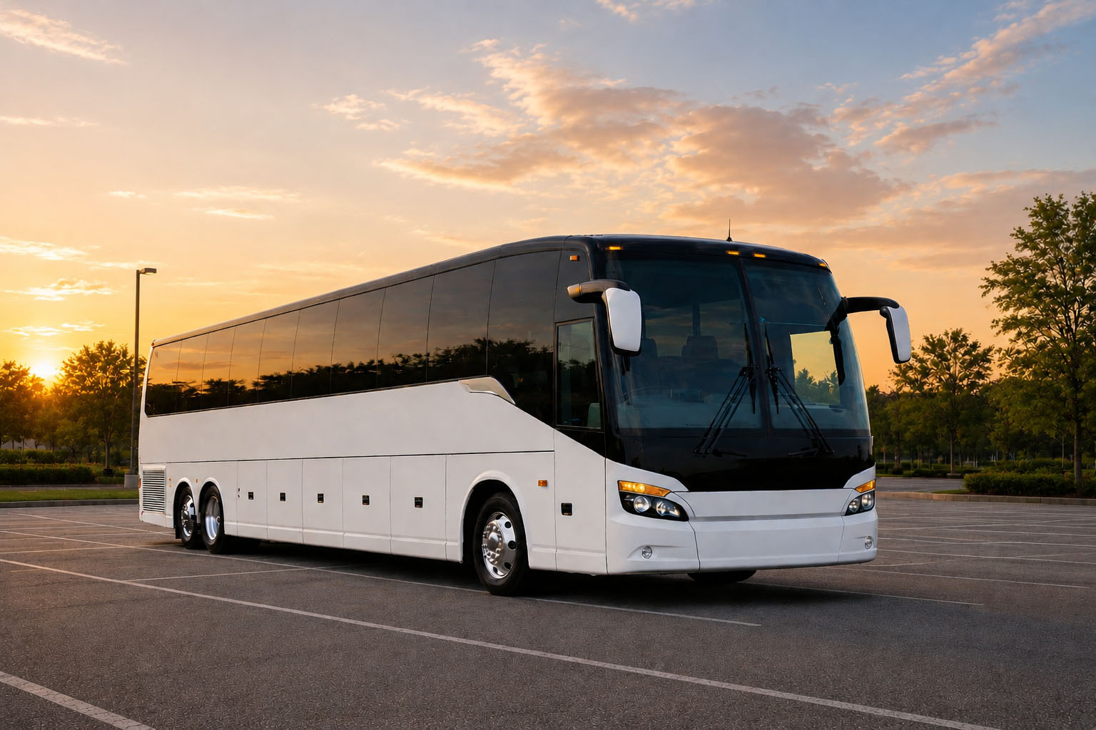 Nashville coach bus exterior